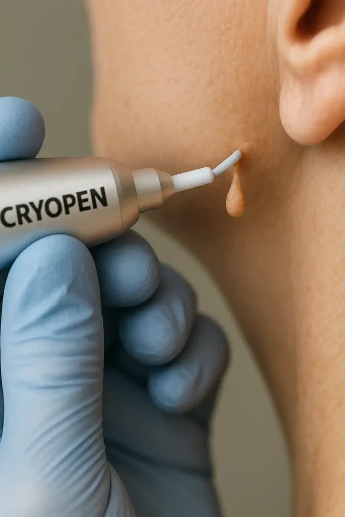 Cryopen for skin tags removal West Hampstead speak to our team today!